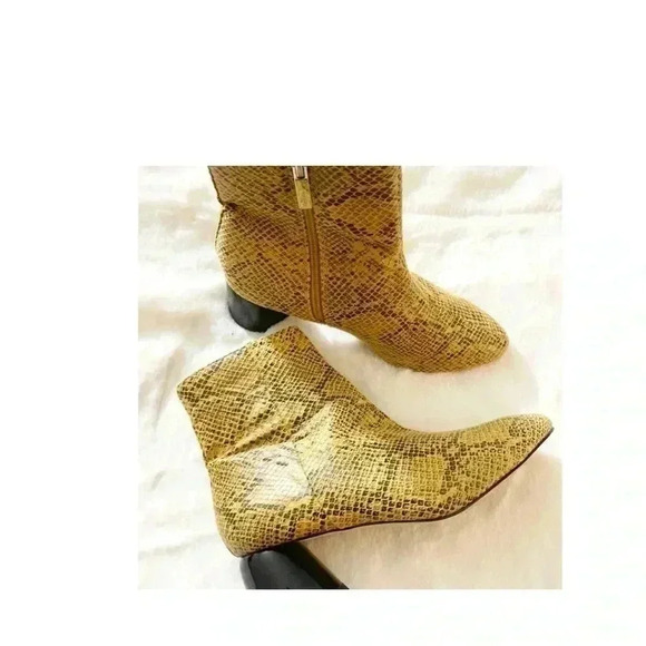 TopShop Snake Print Bootie - Picture 1 of 7